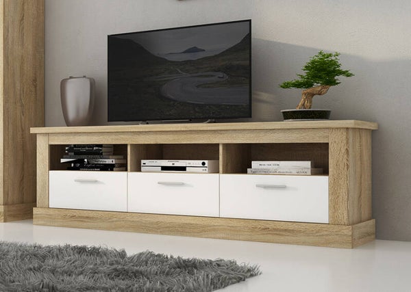 MUEBLE DE TV 3 CAJONES 180CM. VARIOS COLORES