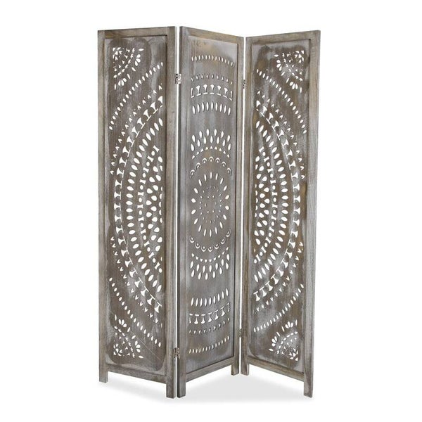 BIMBO CIRCULOS GRIS 120X170. SEPARADOR DE AMBIENTES