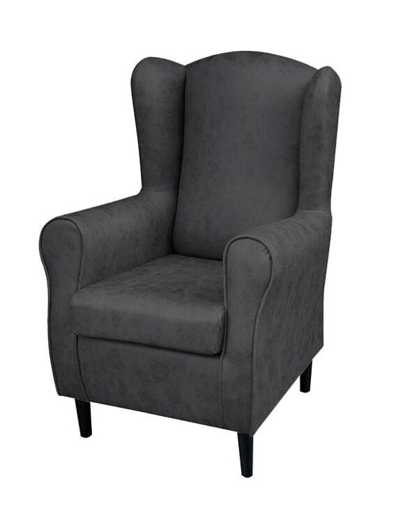 BUTACA CON OREJERA Y PATAS ELEVADAS