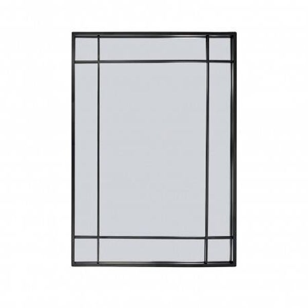 ESPEJO PARA COLGAR 53X76 MARCO NEGRO