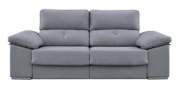 SOFÁ 2 PLAZAS 180CMS ASIENTOS EXTRAIBLES CON RUEDA AL SUELO VARIOS COLORES