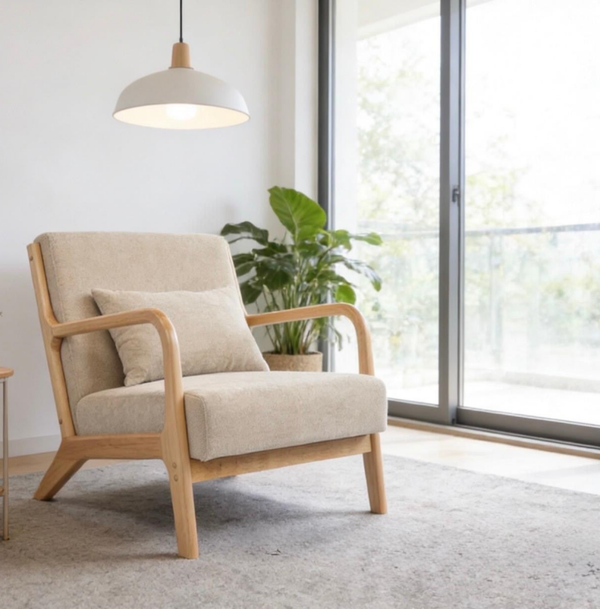 BUTACA 65CMS BEIGE