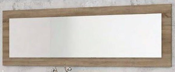 ESPEJO CON MARCO HORIZONTAL 167CMS CAMBRIAN O BLANCO