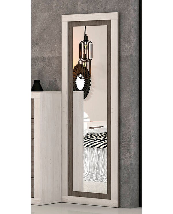 ESPEJO VERTICAL DOBLE MARCO 60CM VARIOS COLORES