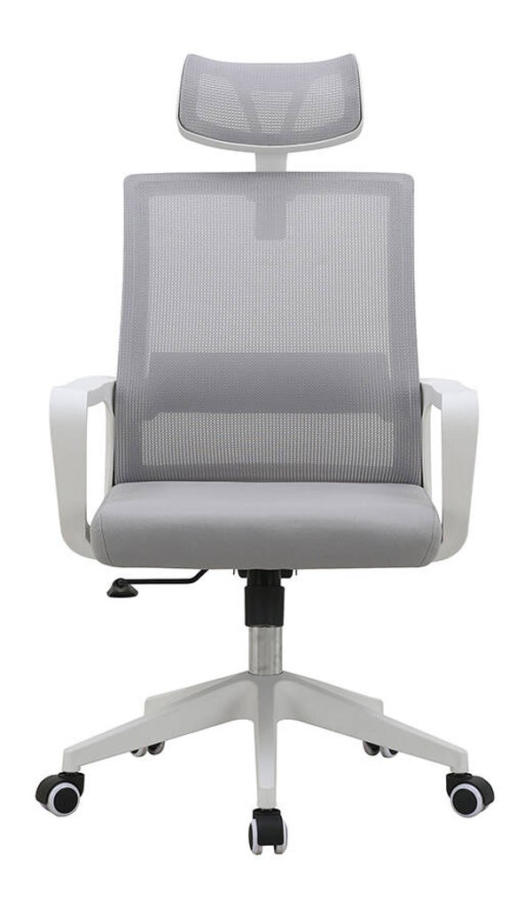 SILLA DE OFICINA CON REPOZACABEZAS