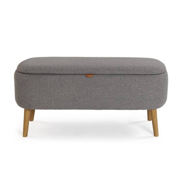 PUFF BAÚL 95CMS GRIS CLARO