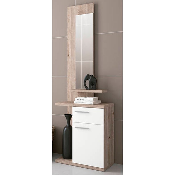 RECIBIDOR 1 PUERTA 1 CAJÓN CON ESPEJO