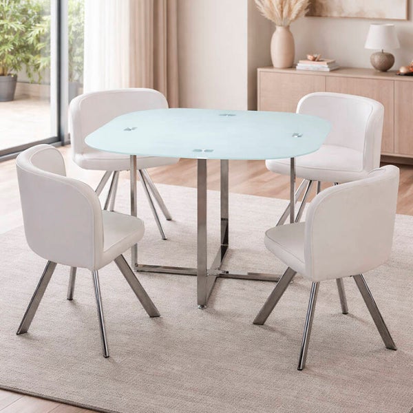 MESA+4 SILLAS 100X100