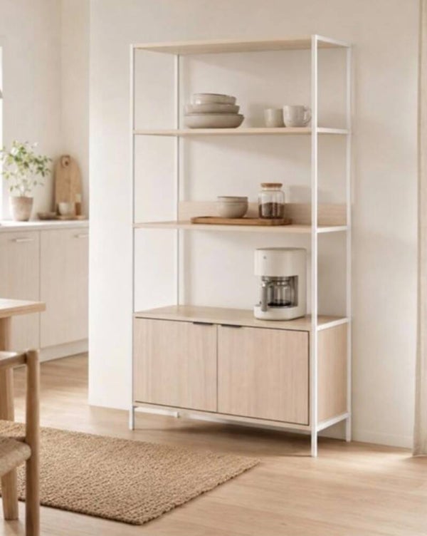 ESTANTERIA 2 PUERTAS 83 CMS