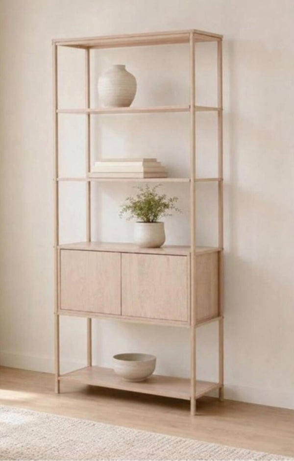 ESTANTERIA 2 PUERTAS 80CMS