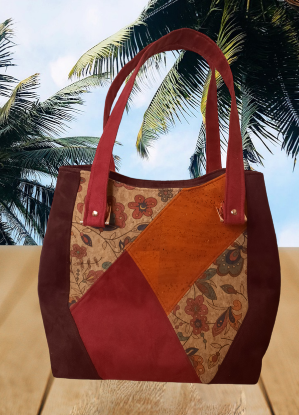 Sac en liège et suédine Rosario