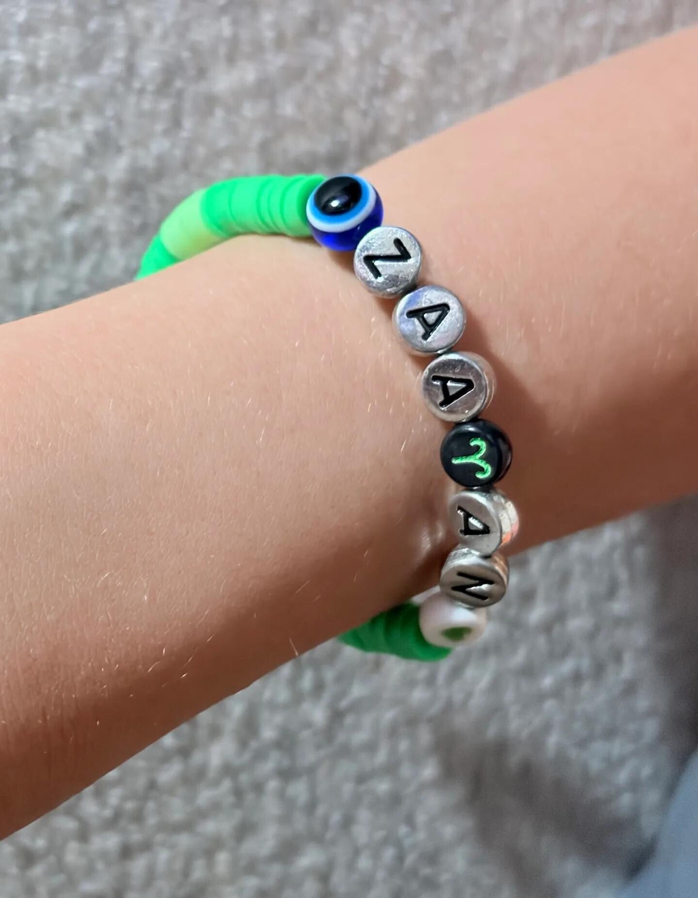 Set the Intention Customized Charged Manifestation Bracelet for Kids