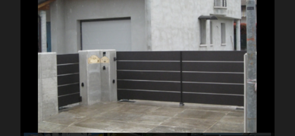 Cancello moderno