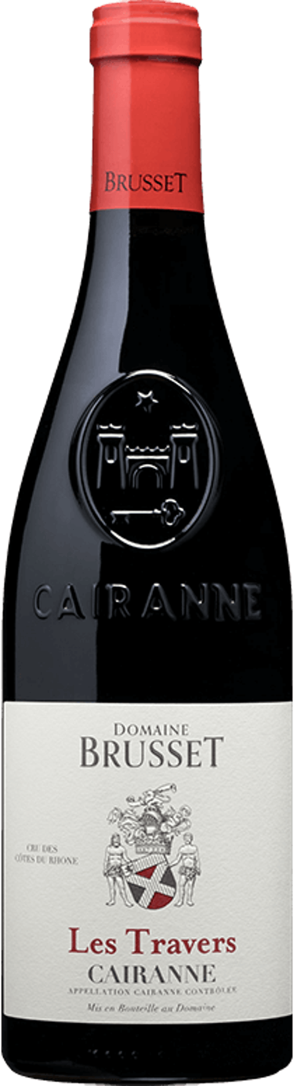 DOMAINE BRUSSET - AOC Cairanne Les Travers - Rood