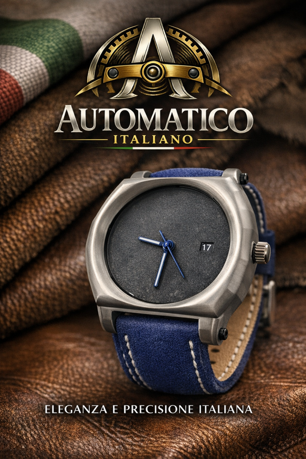 AUTOMATICO ITALIANO QUADRANTE DIPINTO A MANO