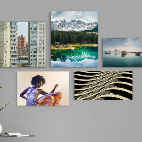 Picture printed on metal