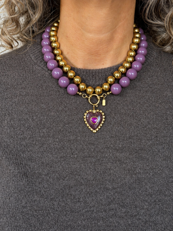 Purple Heart (kraal 15 mm)