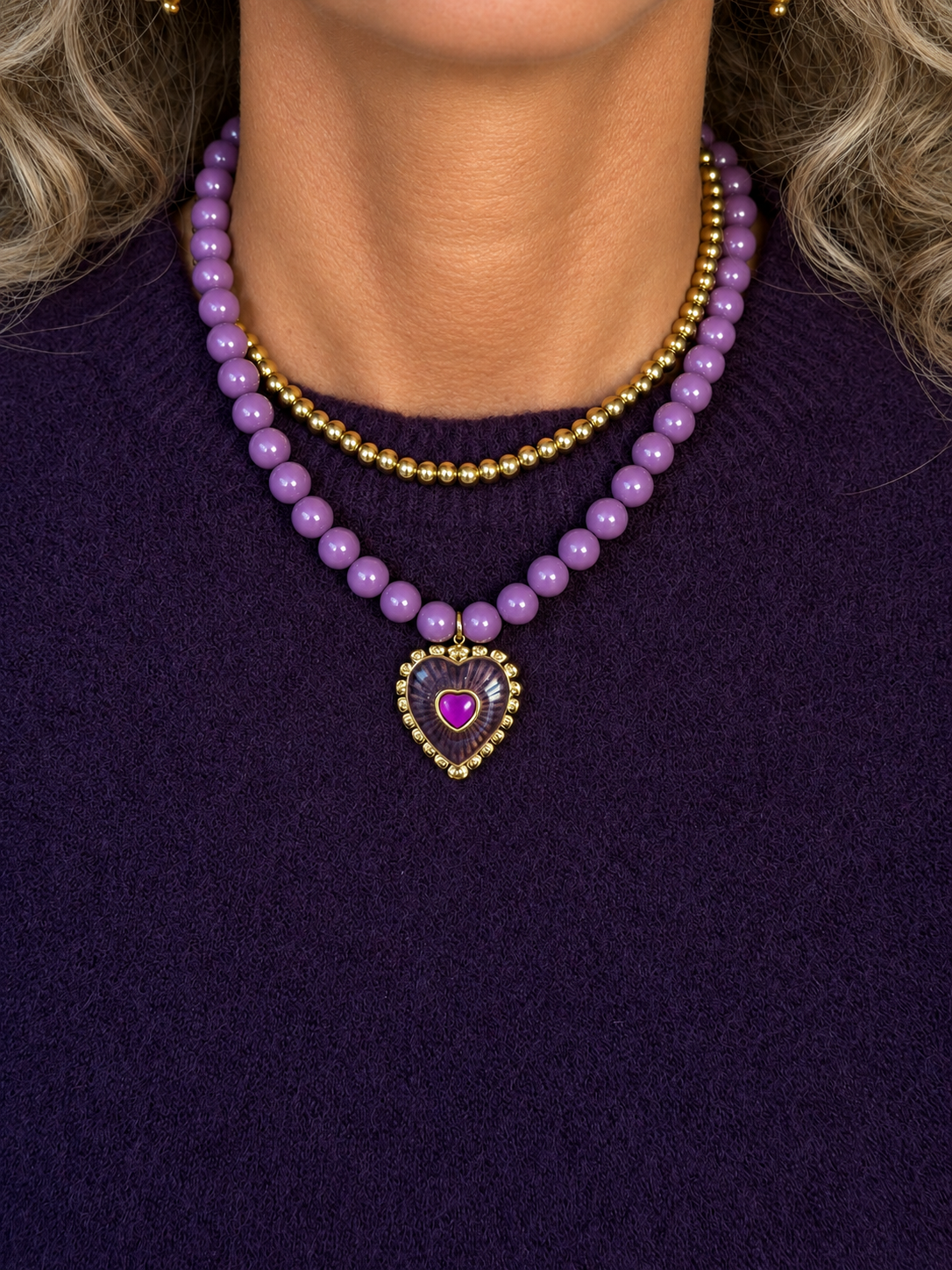 Purple Heart (kraal 10 mm)