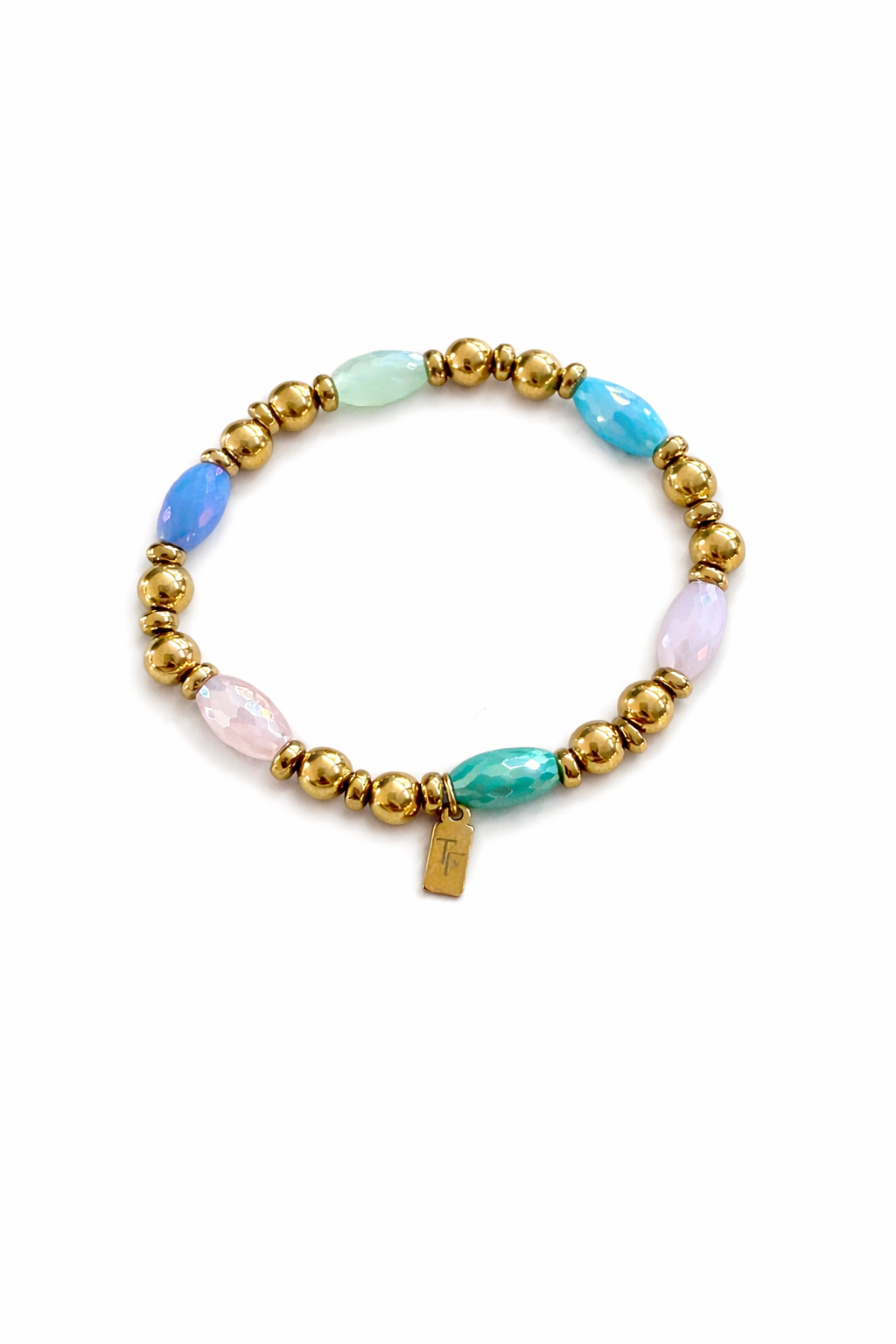 Colorfull Bracelet Goud