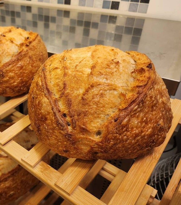 Wit brood met pompoenpitten