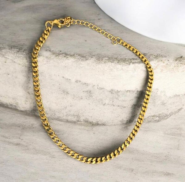 Anklet gold plated