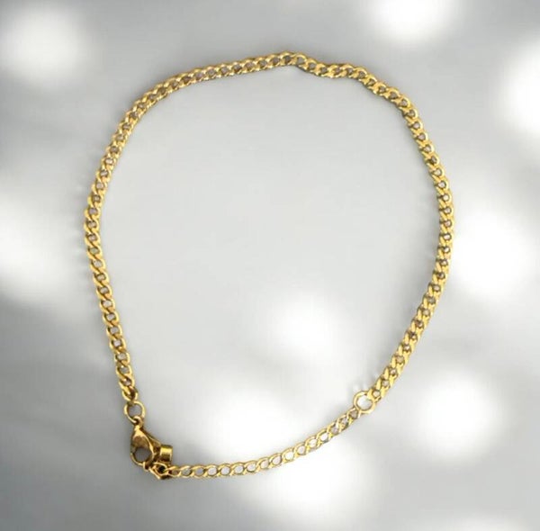 Anklet gold plated
