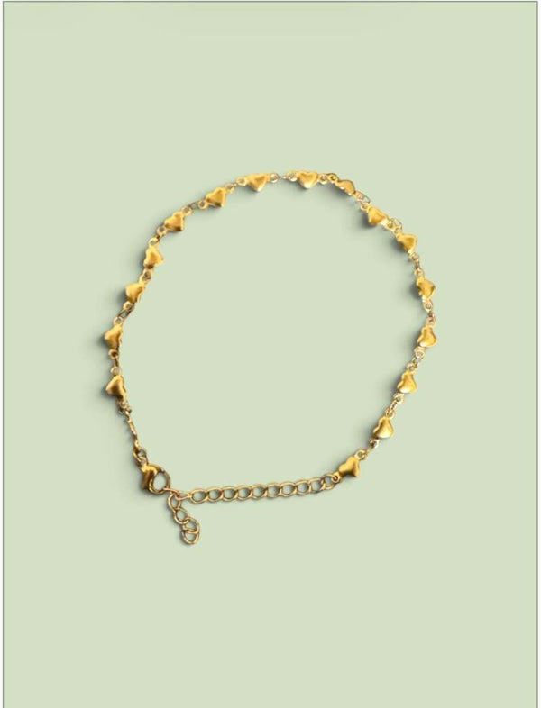 Anklet gold plated