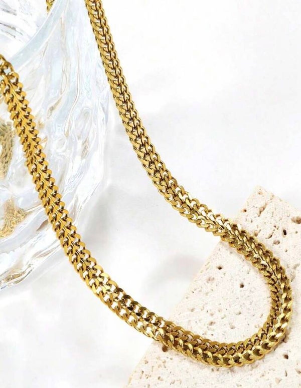 Cuban chain necklace (women)