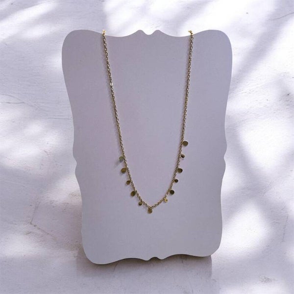 Shape choker necklace