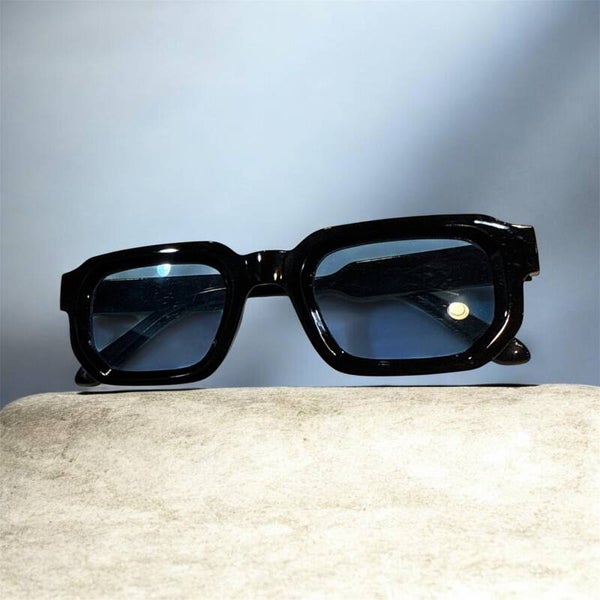 Blue glasses