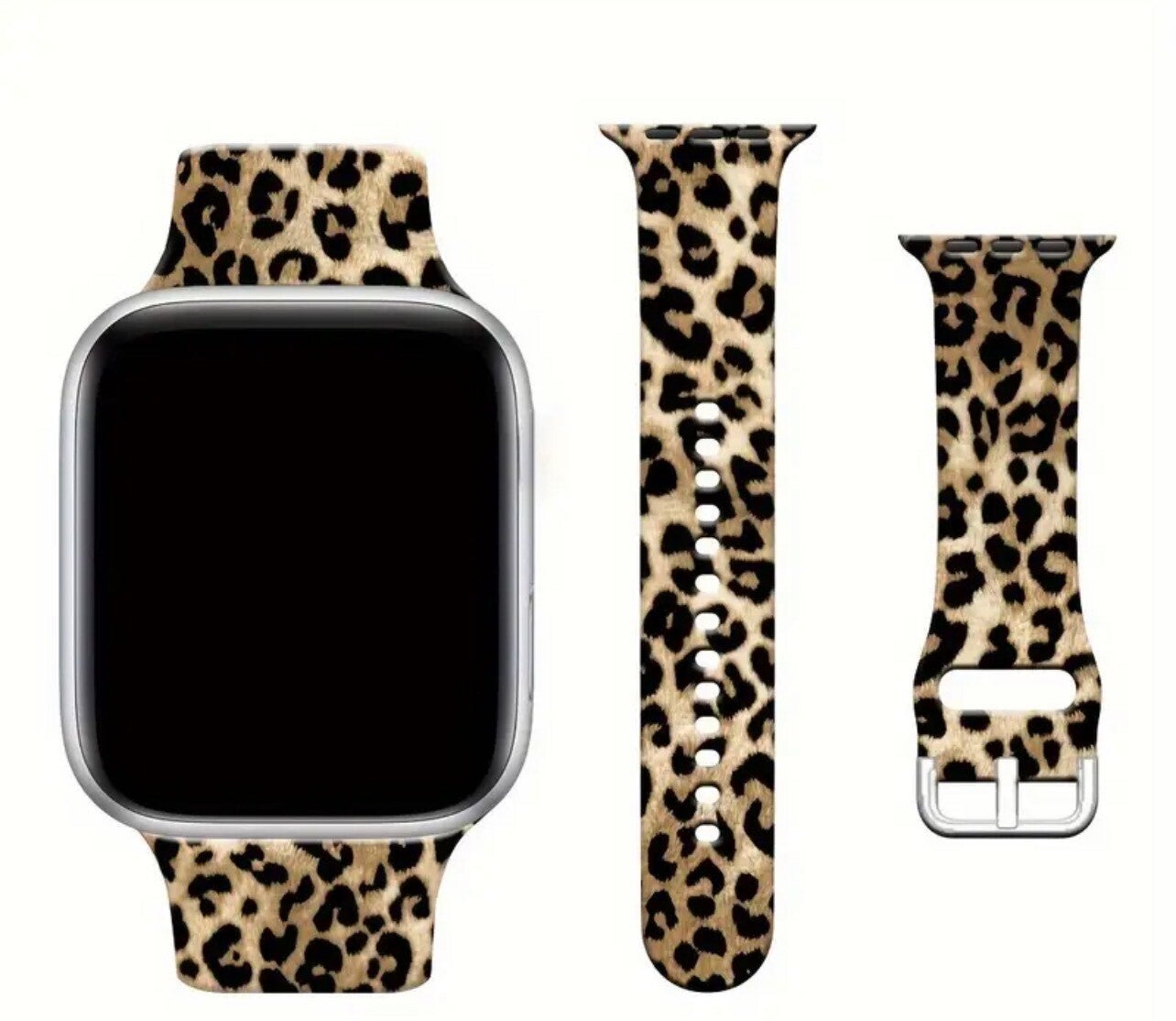 Cheetah print watch band