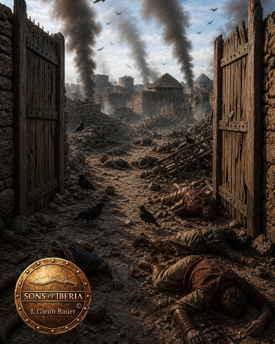 Iberian oppidum destroyed by enemies