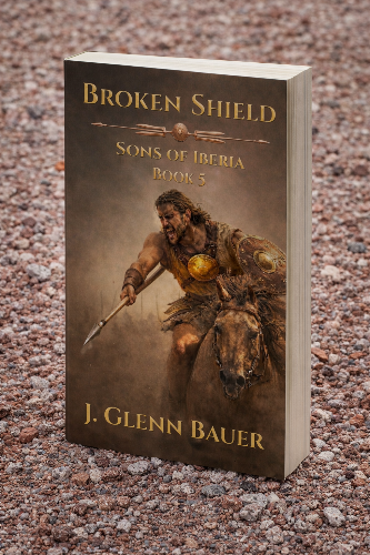 Paperback book series on warriors of old