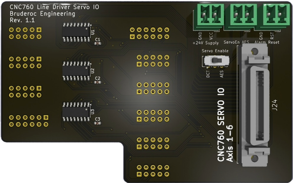 CNC760 Differientiele Line Driver Breakout