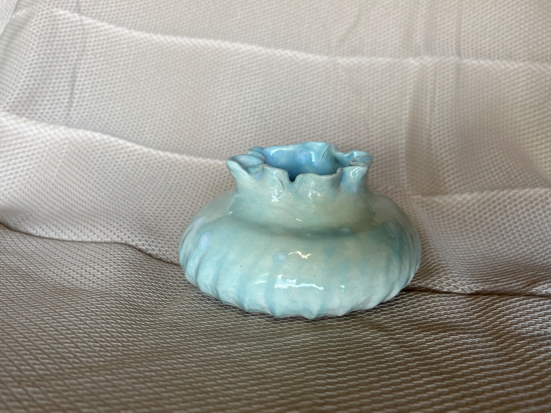 Curvy Lipped Vase