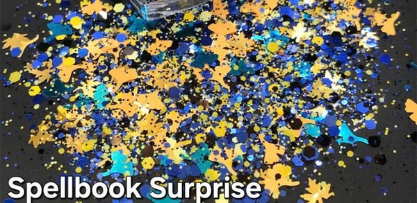 Spellbook Surprise Glitter Chunky Shape Mix