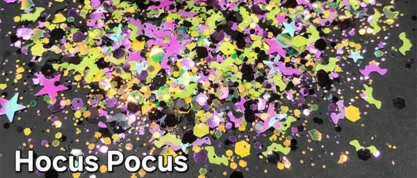 Hocus Pocus Glitter Chunky Shape Mix
