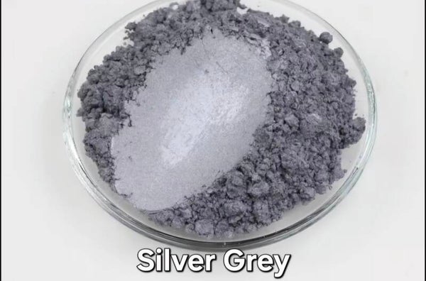 Mica Powder 25g - Silver Grey