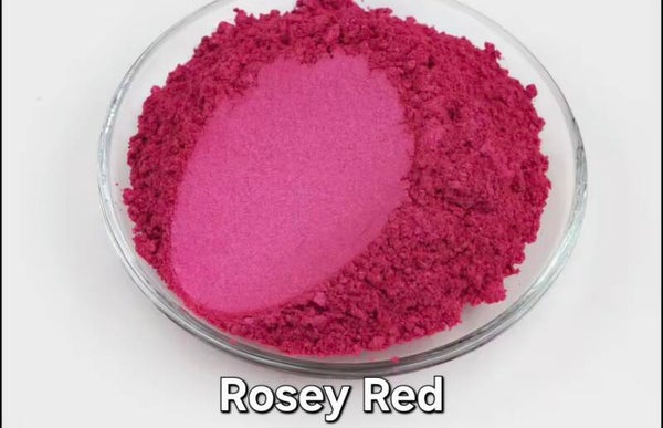 Mica Powder 25g - Rosey Red