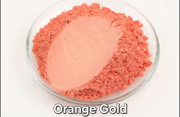 Mica Powder 25g - Orange Gold