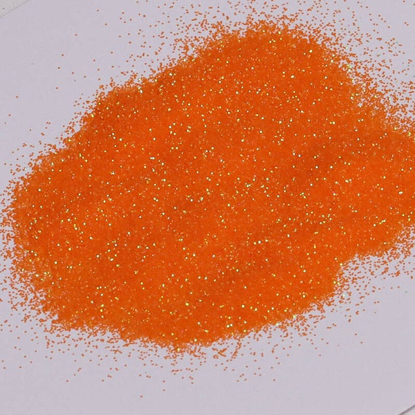 Fine Rainbow Glitter - Magic Orange Red