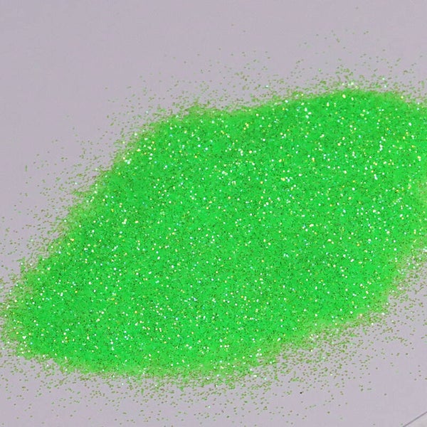 Fine Rainbow Glitter - Magic Fluorescent Green