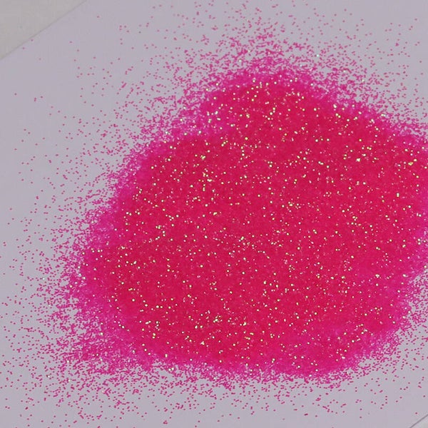 Fine Rainbow Glitter - Magic Fluorescent Pink