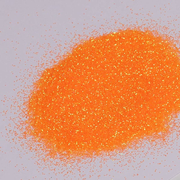 Fine Rainbow Glitter - Magic Fluorescent Orange