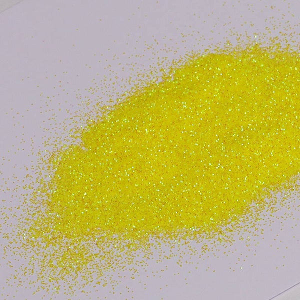 Fine Rainbow Glitter - Magic Fluorescent Yellow