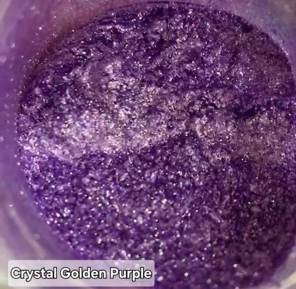 Crystal Shimmer Golden Purple Pigment 25g
