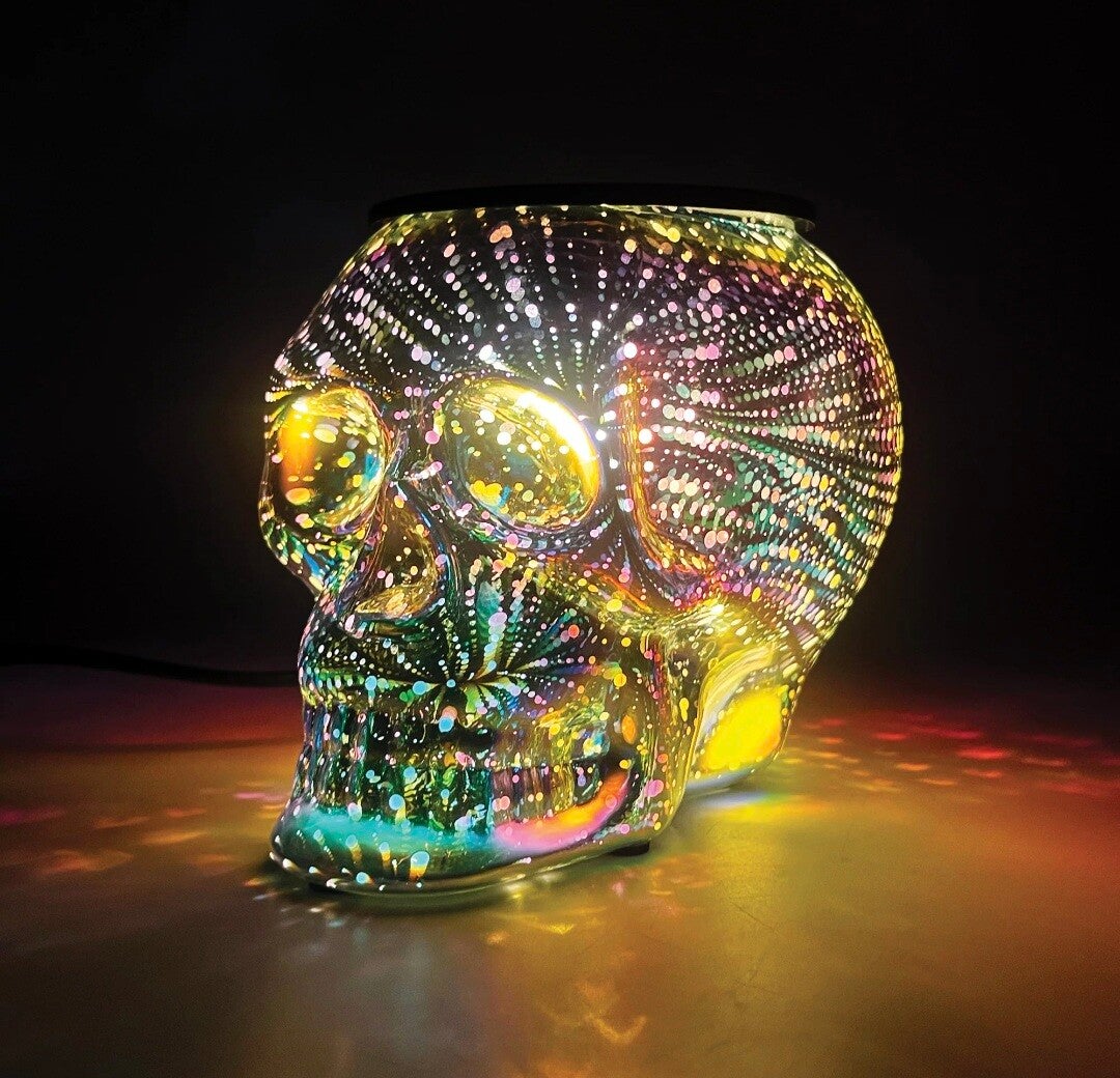 3D Infinity Skull Burner 17cm