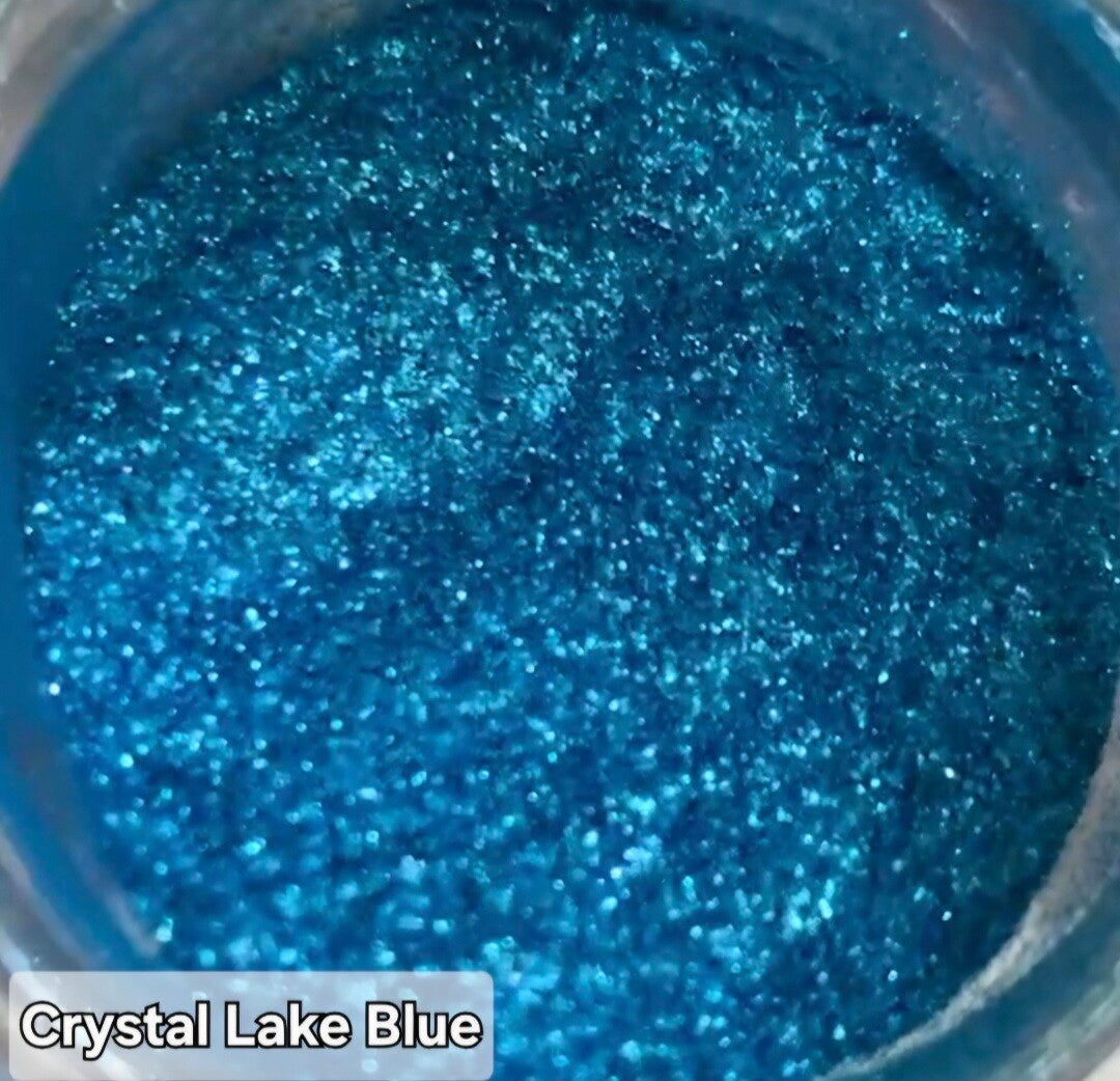 25g Crystal Shimmer Lake Blue Mica Pigment