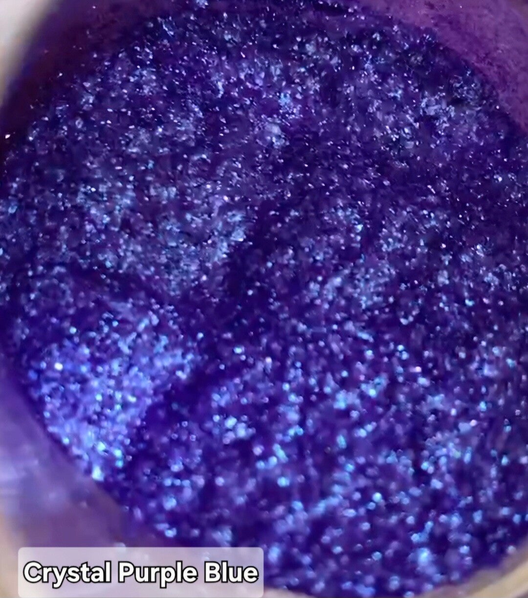 25g Crystal Shimmer Purple Blue Mica Pigment