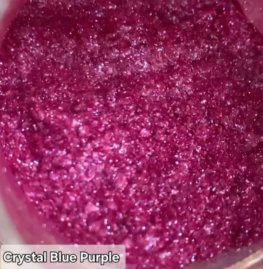 25g Crystal Shimmer Blue Purple Mica Pigment